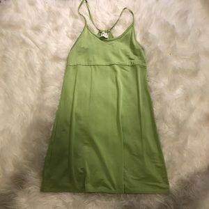 Lime green dress